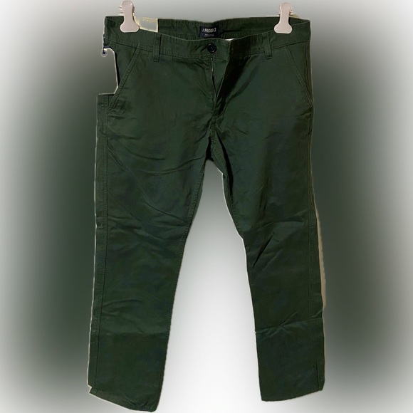 PRODUKT - men’s green chino pant NWT - Picture 1 of 6